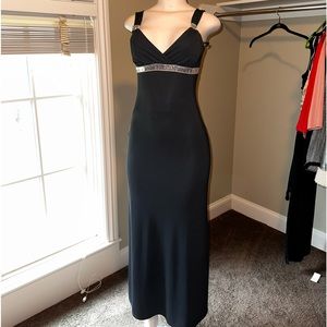 VINTAGE——evening gown “Lipstick brand” size small tag# 5